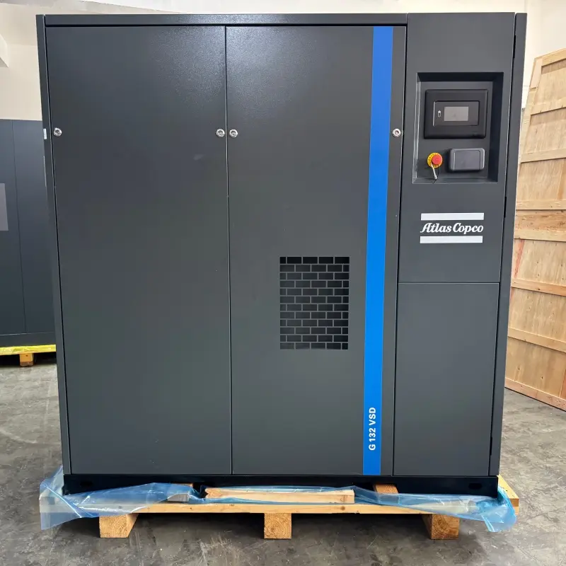 Atlas Copco G132VSD آئل انجیکٹڈ سکرو کمپریسر 400V 50HZ متغیر اسپیڈ ڈرائیو