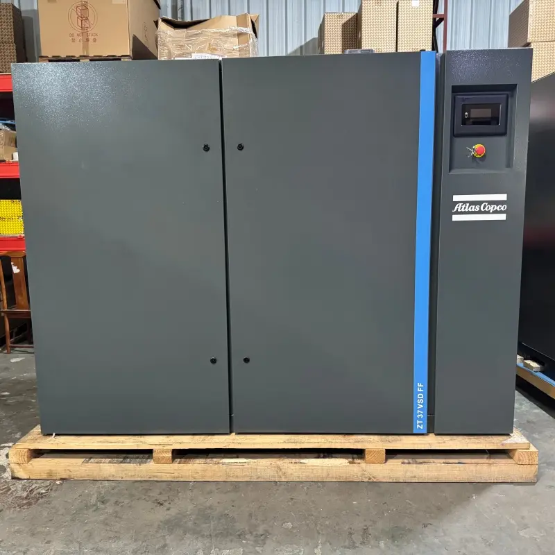 Atlas Copco ZT 37 VSD FF آئل فری سکرو کمپریسر 37KW 50HP ڈرائر کلاس 0 حقیقی