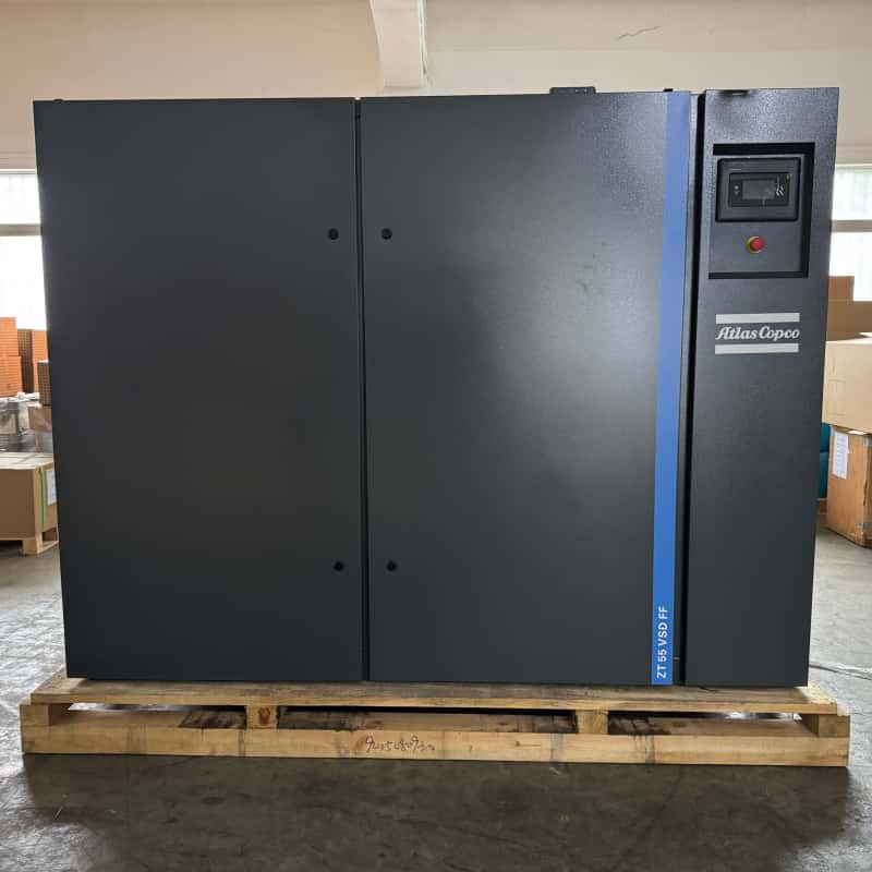 Atlas Copco ZT55 VSD FF | فارماسیوٹیکل فوڈ انڈسٹری کلاس 0 کے لیے آئل فری ایئر کمپریسر 55kW